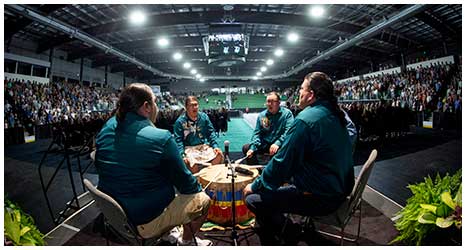 Image showing Convocation comes home to campus at Merlis Belsher Place uofs_86a0040.jpg